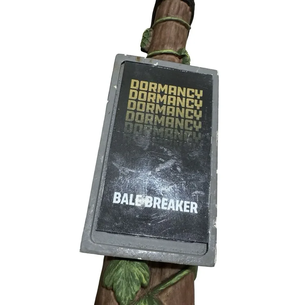 Bale Breaker Brewing Tap Handle Dormancy Beer Yakima Washington Brewery Hops